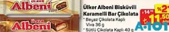 ÜLKER ALBENİ BİSKÜVİLİ KARAMELLİ BAR ÇİKOLATA